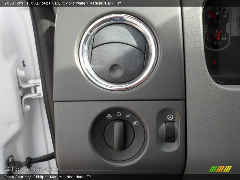 Oxford White / Medium/Dark Flint 2008 Ford F150 XLT SuperCab