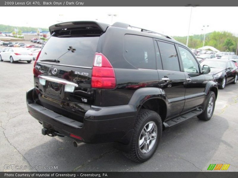Black Onyx / Dark Gray 2009 Lexus GX 470