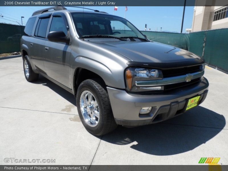 Graystone Metallic / Light Gray 2006 Chevrolet TrailBlazer EXT LS