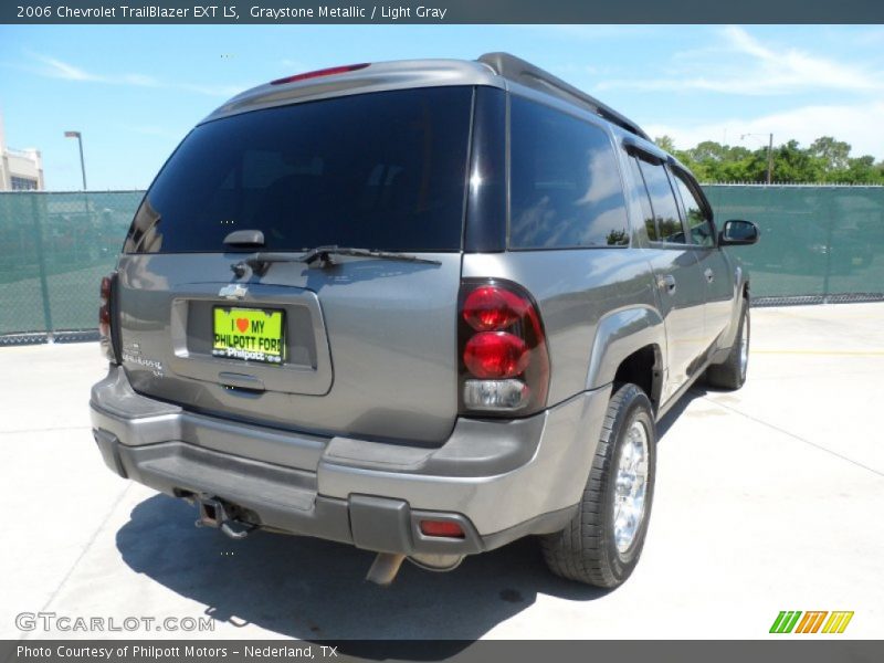 Graystone Metallic / Light Gray 2006 Chevrolet TrailBlazer EXT LS