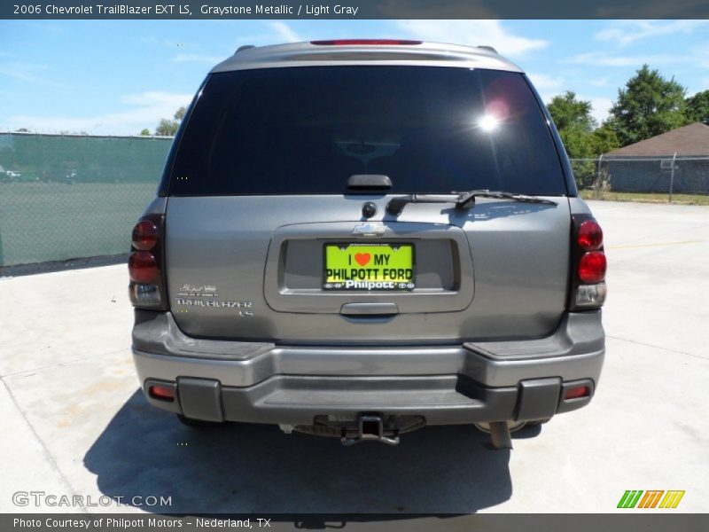 Graystone Metallic / Light Gray 2006 Chevrolet TrailBlazer EXT LS