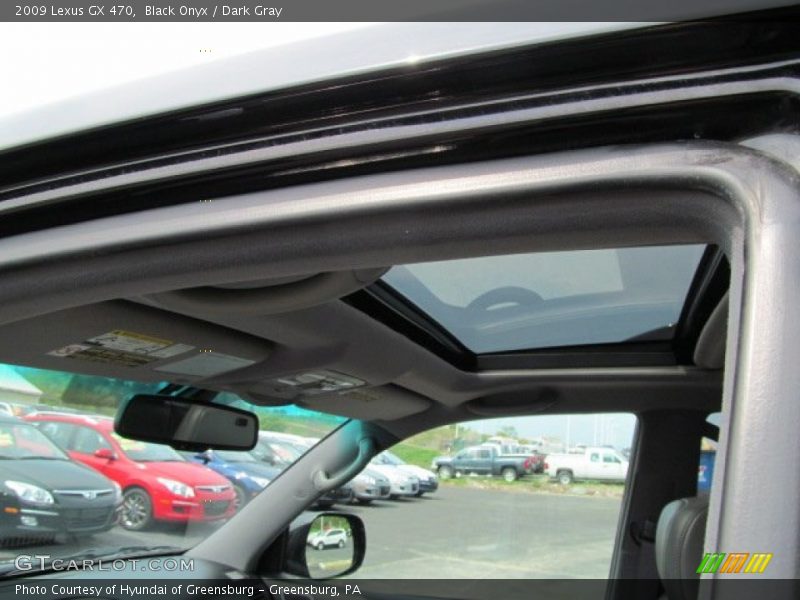 Black Onyx / Dark Gray 2009 Lexus GX 470
