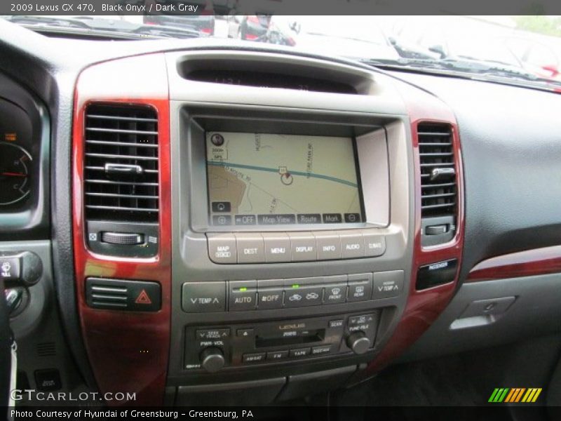 Black Onyx / Dark Gray 2009 Lexus GX 470