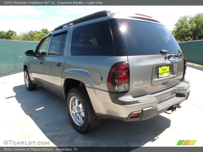Graystone Metallic / Light Gray 2006 Chevrolet TrailBlazer EXT LS