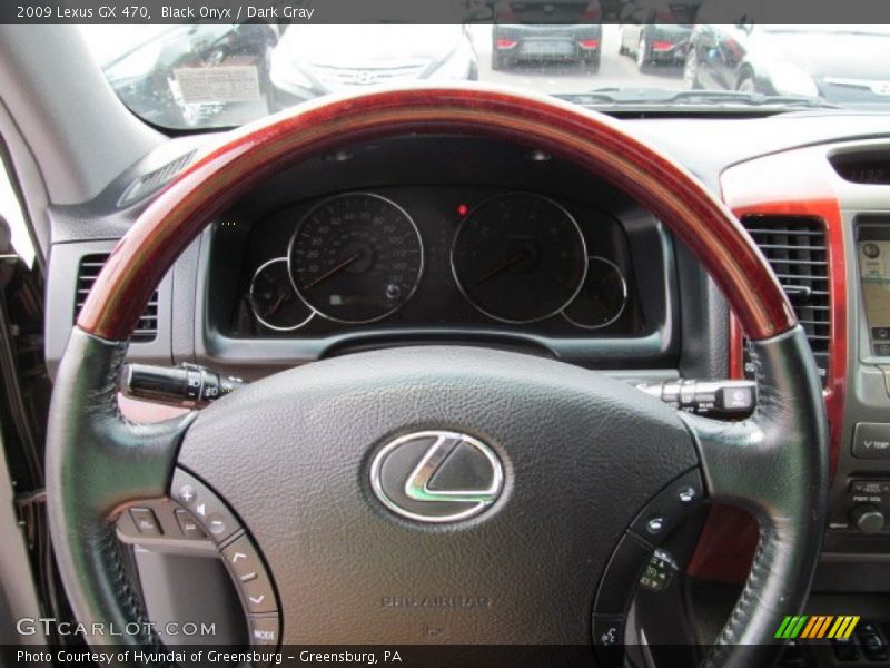 Black Onyx / Dark Gray 2009 Lexus GX 470