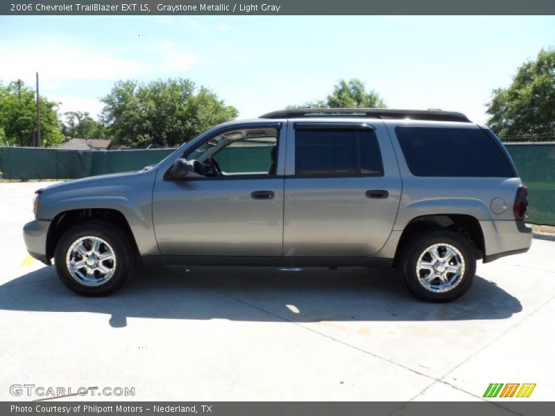 Graystone Metallic / Light Gray 2006 Chevrolet TrailBlazer EXT LS