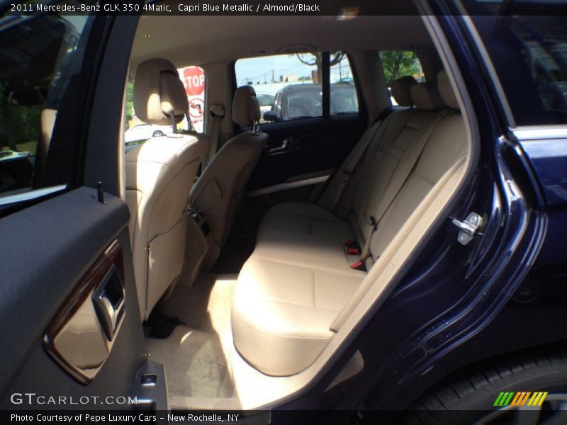Capri Blue Metallic / Almond/Black 2011 Mercedes-Benz GLK 350 4Matic