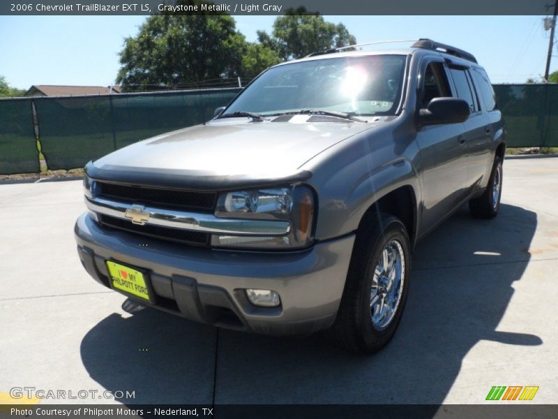 Graystone Metallic / Light Gray 2006 Chevrolet TrailBlazer EXT LS
