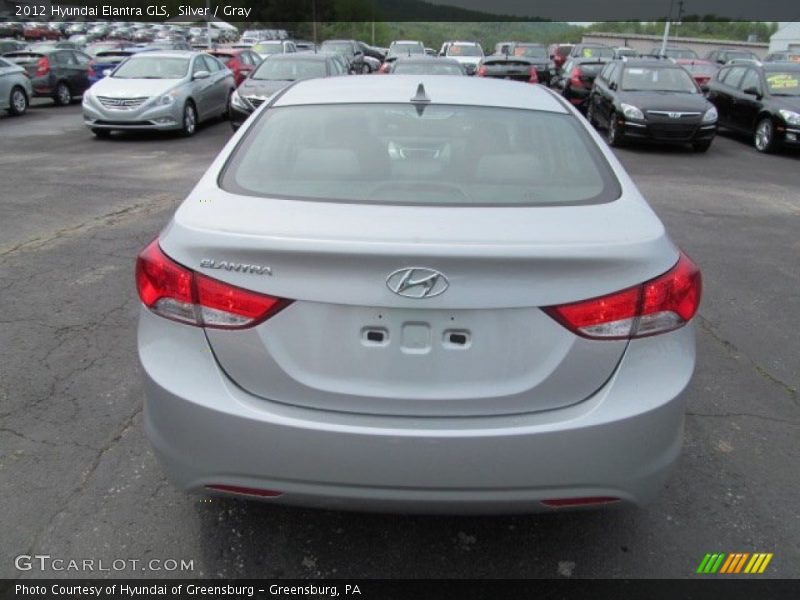 Silver / Gray 2012 Hyundai Elantra GLS