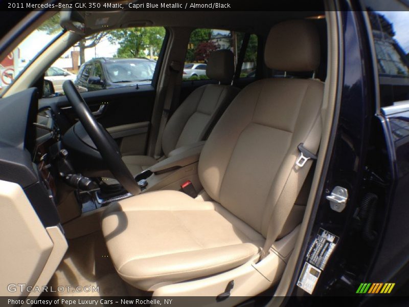 Capri Blue Metallic / Almond/Black 2011 Mercedes-Benz GLK 350 4Matic