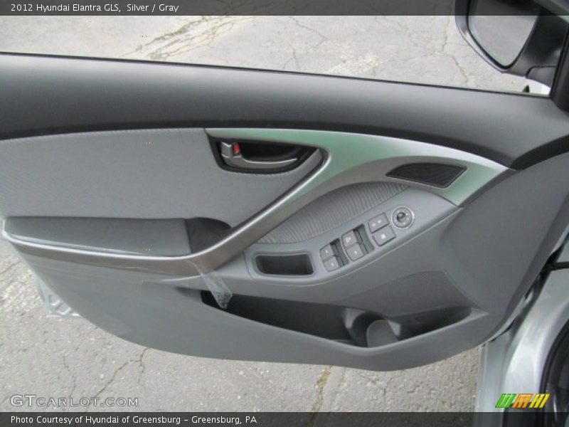 Silver / Gray 2012 Hyundai Elantra GLS