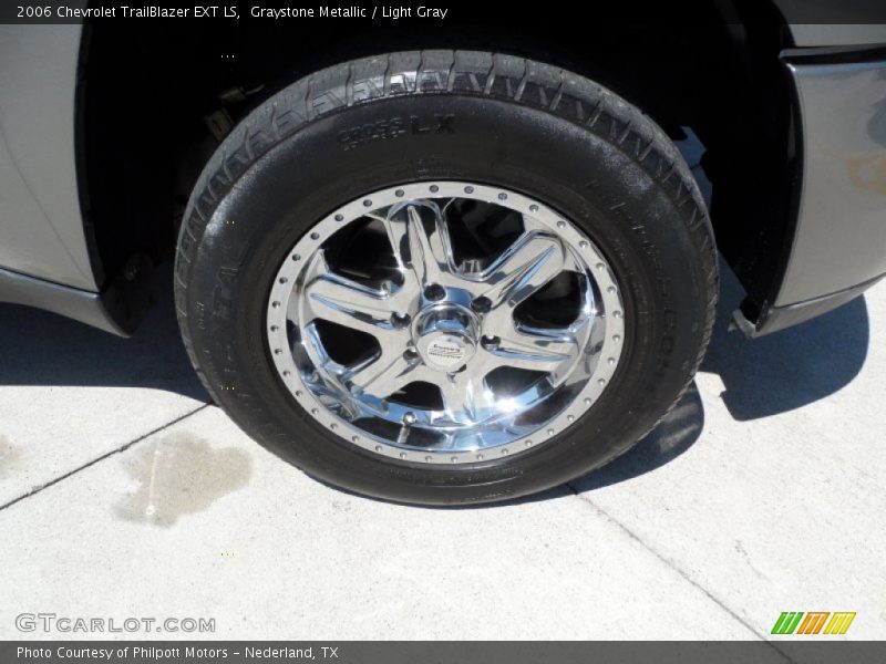 Graystone Metallic / Light Gray 2006 Chevrolet TrailBlazer EXT LS