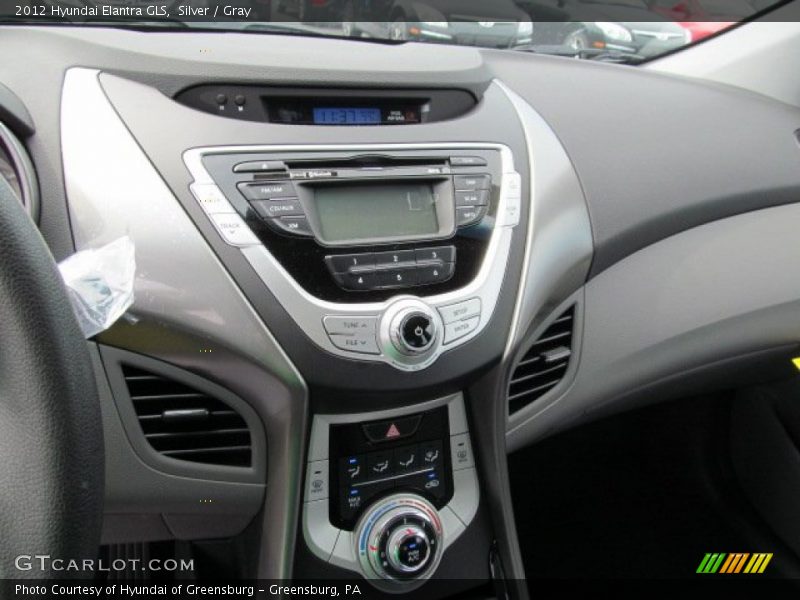 Silver / Gray 2012 Hyundai Elantra GLS