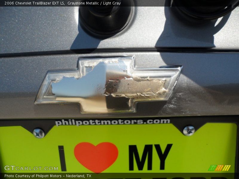 Graystone Metallic / Light Gray 2006 Chevrolet TrailBlazer EXT LS