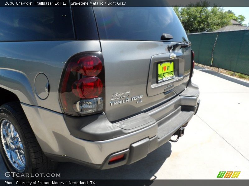 Graystone Metallic / Light Gray 2006 Chevrolet TrailBlazer EXT LS