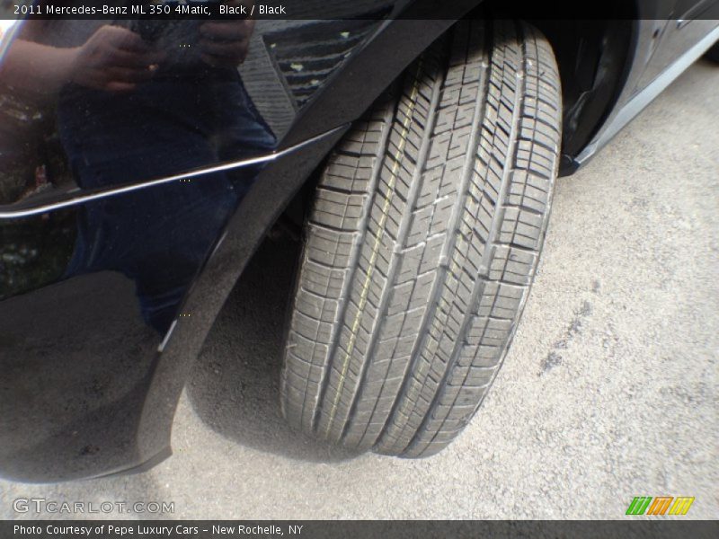 Black / Black 2011 Mercedes-Benz ML 350 4Matic
