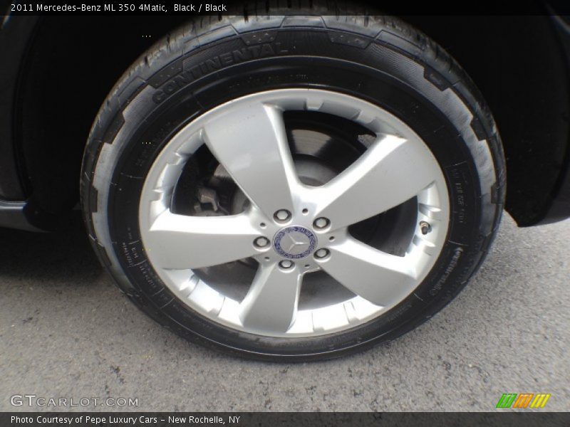 Black / Black 2011 Mercedes-Benz ML 350 4Matic