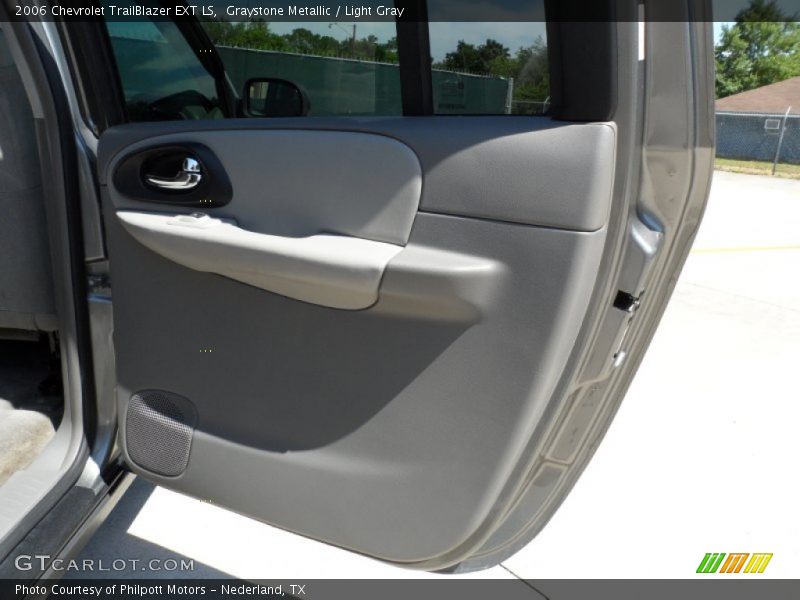 Graystone Metallic / Light Gray 2006 Chevrolet TrailBlazer EXT LS