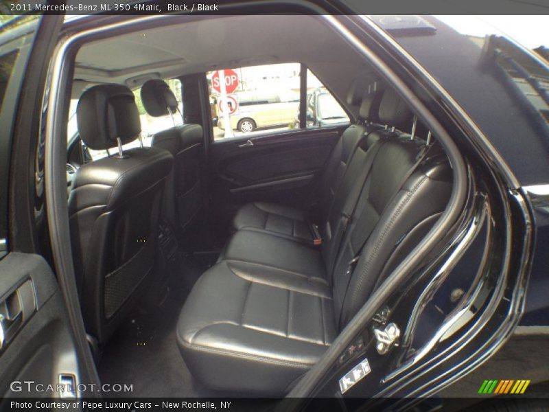 Black / Black 2011 Mercedes-Benz ML 350 4Matic
