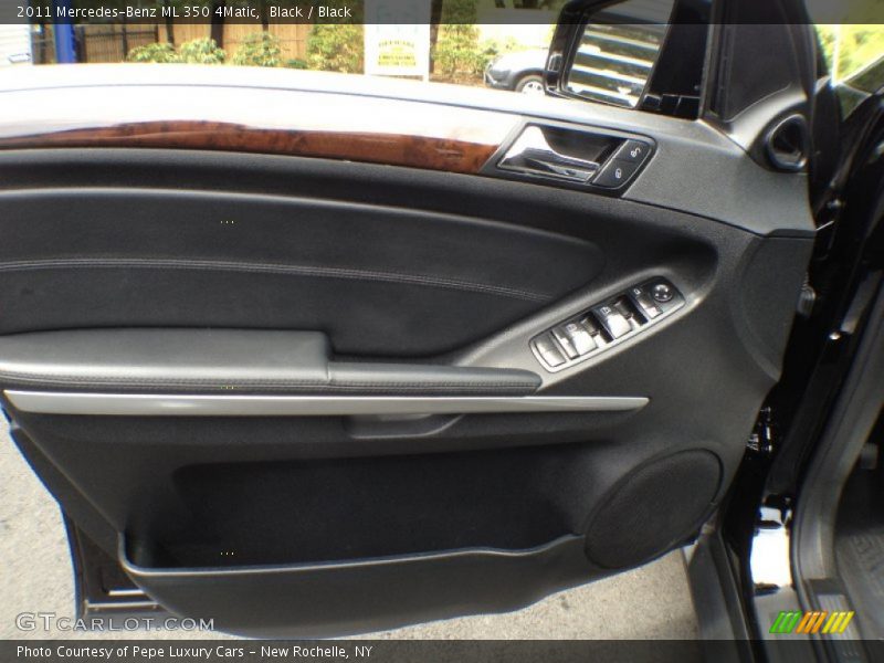 Black / Black 2011 Mercedes-Benz ML 350 4Matic