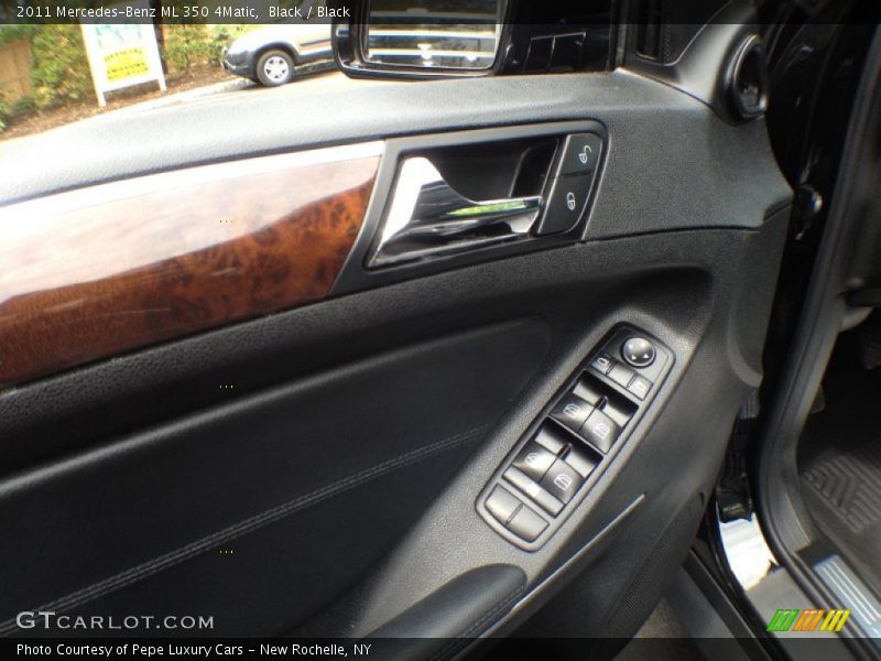 Black / Black 2011 Mercedes-Benz ML 350 4Matic