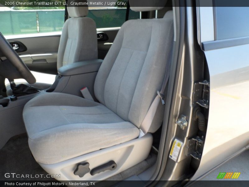 Graystone Metallic / Light Gray 2006 Chevrolet TrailBlazer EXT LS