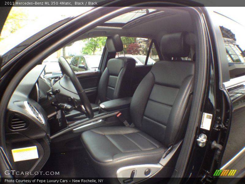 Black / Black 2011 Mercedes-Benz ML 350 4Matic