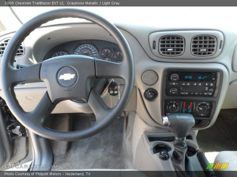 Graystone Metallic / Light Gray 2006 Chevrolet TrailBlazer EXT LS