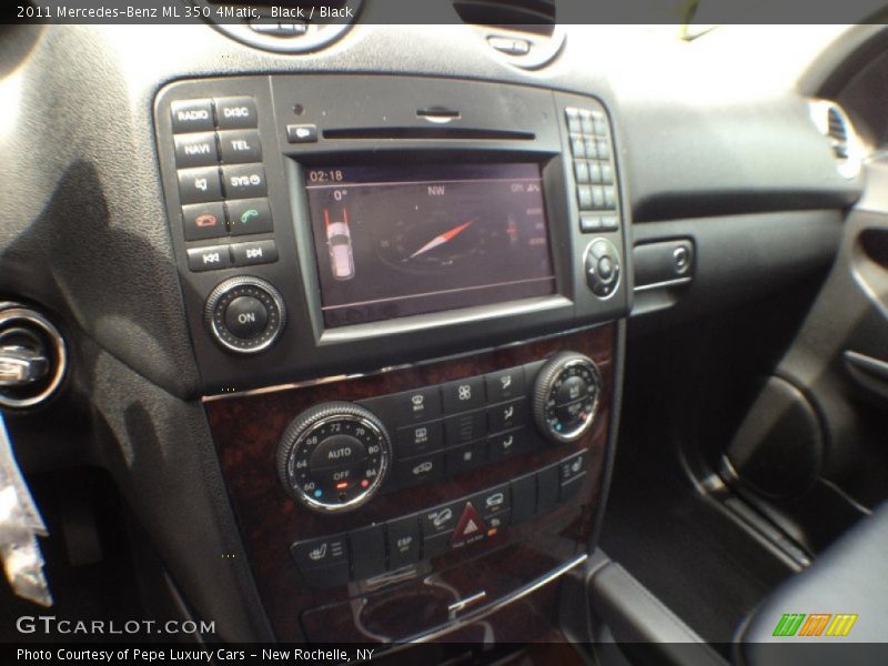 Black / Black 2011 Mercedes-Benz ML 350 4Matic