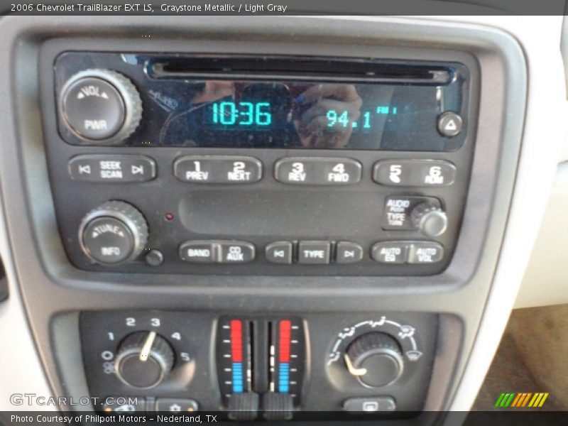 Graystone Metallic / Light Gray 2006 Chevrolet TrailBlazer EXT LS