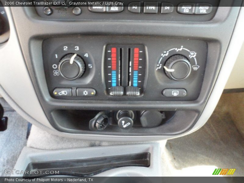 Graystone Metallic / Light Gray 2006 Chevrolet TrailBlazer EXT LS