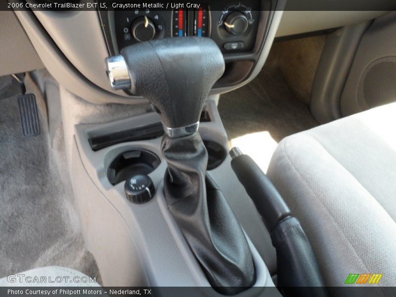 Graystone Metallic / Light Gray 2006 Chevrolet TrailBlazer EXT LS