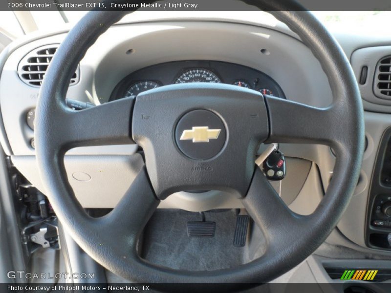 Graystone Metallic / Light Gray 2006 Chevrolet TrailBlazer EXT LS