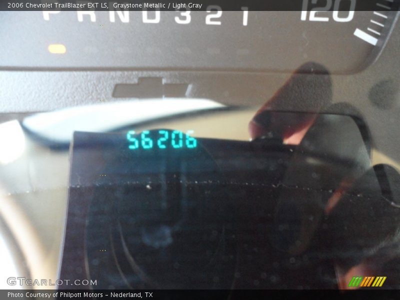 Graystone Metallic / Light Gray 2006 Chevrolet TrailBlazer EXT LS