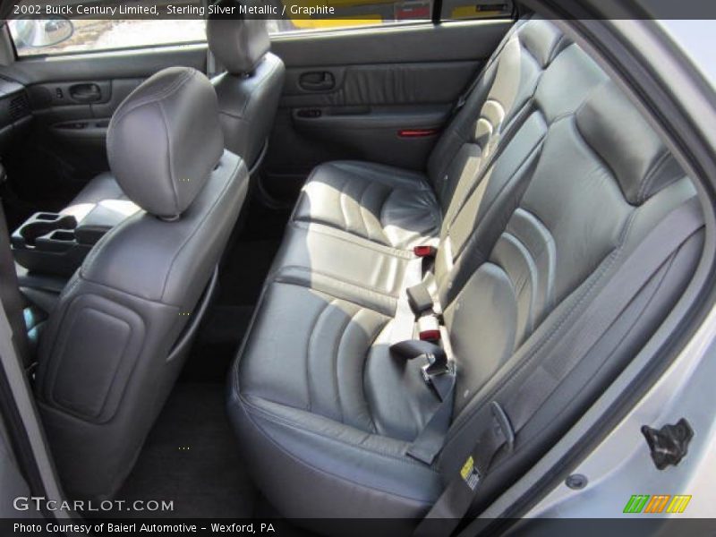Sterling Silver Metallic / Graphite 2002 Buick Century Limited