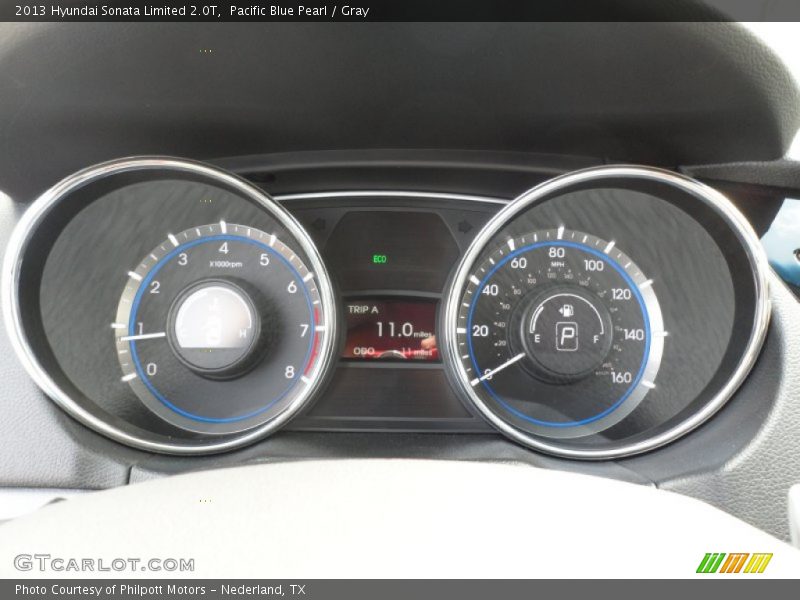  2013 Sonata Limited 2.0T Limited 2.0T Gauges