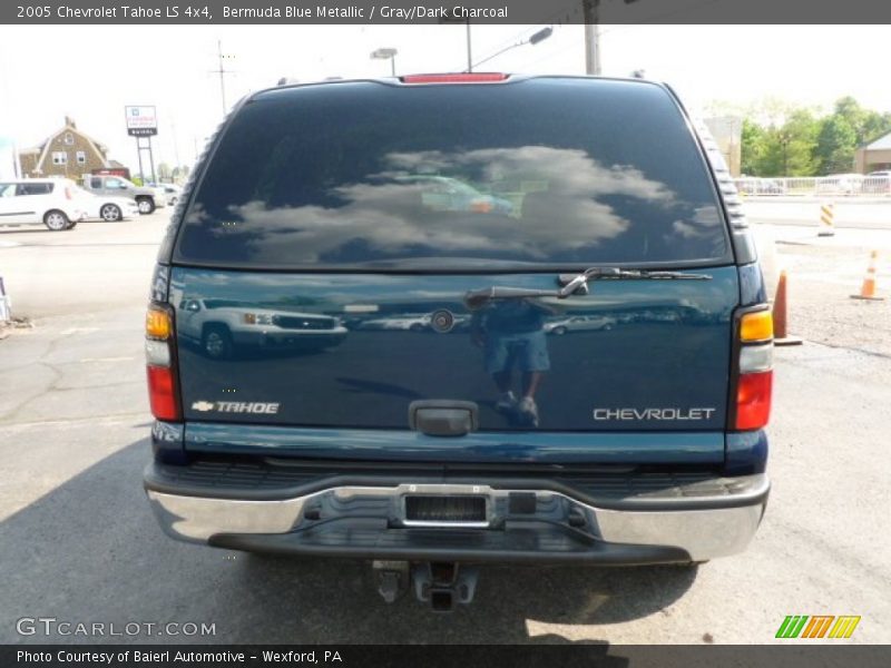 Bermuda Blue Metallic / Gray/Dark Charcoal 2005 Chevrolet Tahoe LS 4x4