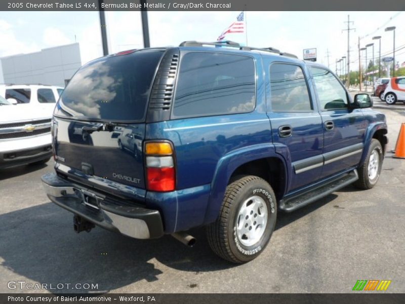 Bermuda Blue Metallic / Gray/Dark Charcoal 2005 Chevrolet Tahoe LS 4x4