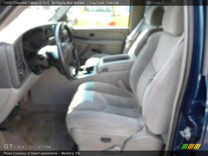 Bermuda Blue Metallic / Gray/Dark Charcoal 2005 Chevrolet Tahoe LS 4x4