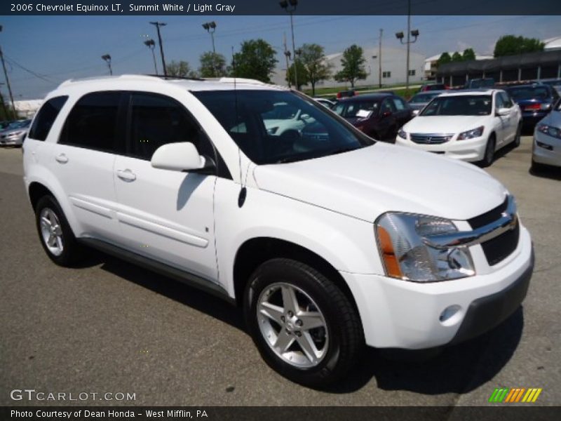 Summit White / Light Gray 2006 Chevrolet Equinox LT