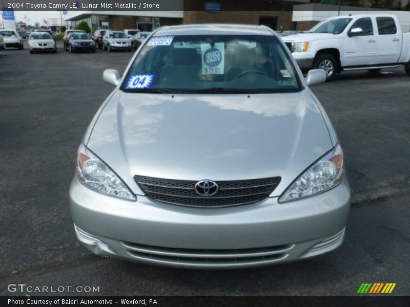 Lunar Mist Metallic / Stone 2004 Toyota Camry LE