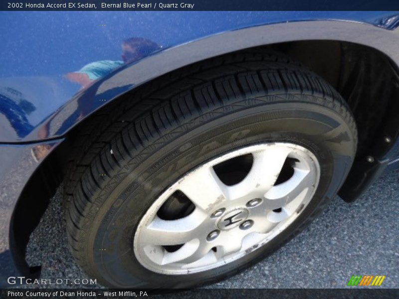 Eternal Blue Pearl / Quartz Gray 2002 Honda Accord EX Sedan