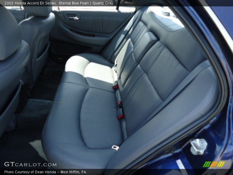 Eternal Blue Pearl / Quartz Gray 2002 Honda Accord EX Sedan