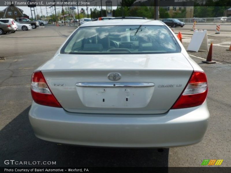 Lunar Mist Metallic / Stone 2004 Toyota Camry LE