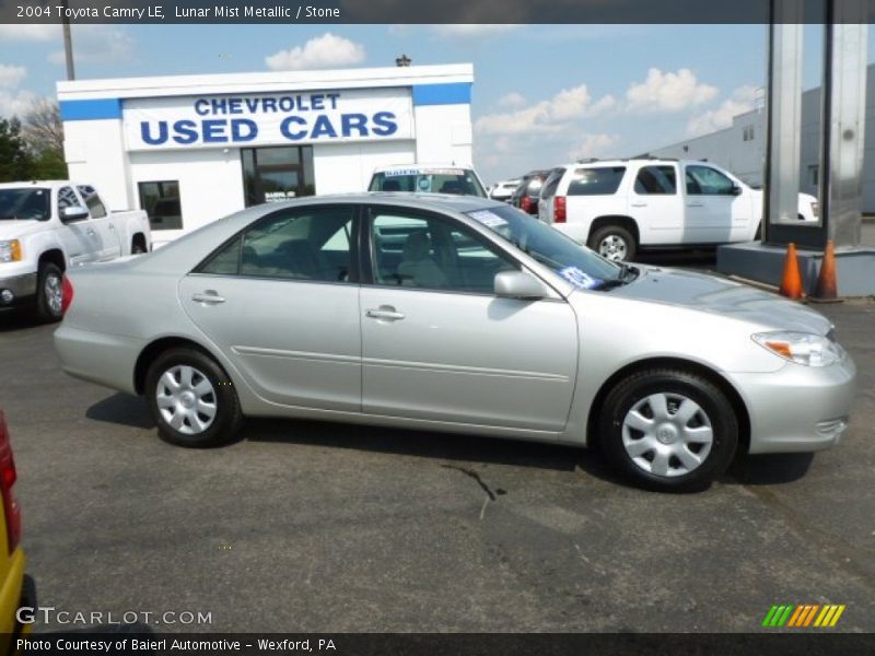 Lunar Mist Metallic / Stone 2004 Toyota Camry LE
