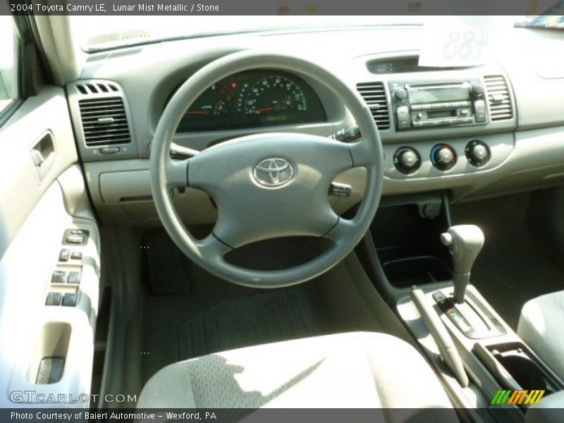 Lunar Mist Metallic / Stone 2004 Toyota Camry LE