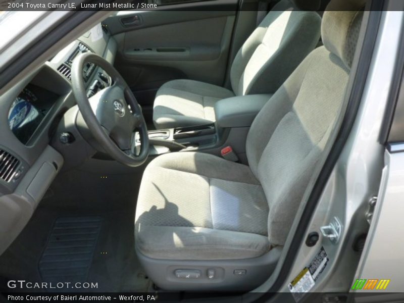Lunar Mist Metallic / Stone 2004 Toyota Camry LE