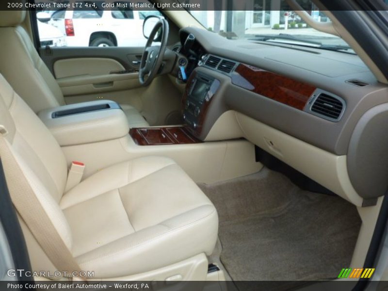 Gold Mist Metallic / Light Cashmere 2009 Chevrolet Tahoe LTZ 4x4