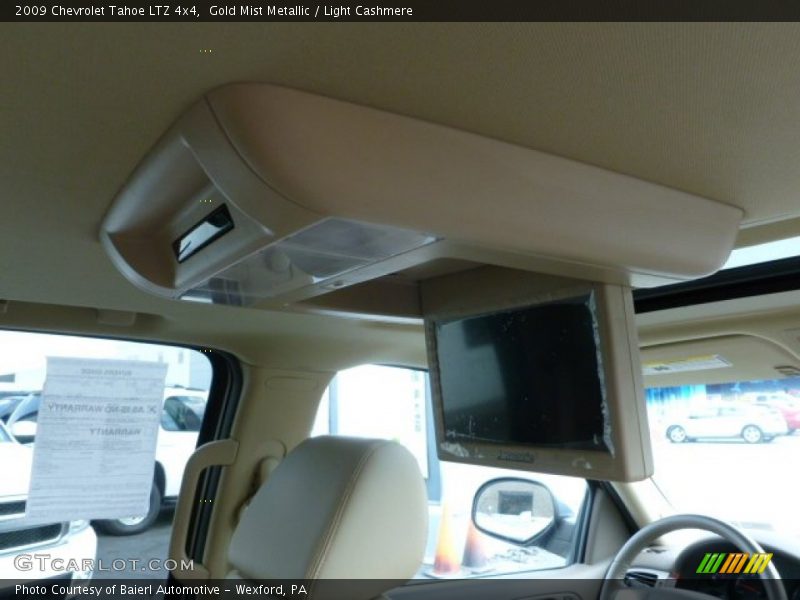 Gold Mist Metallic / Light Cashmere 2009 Chevrolet Tahoe LTZ 4x4
