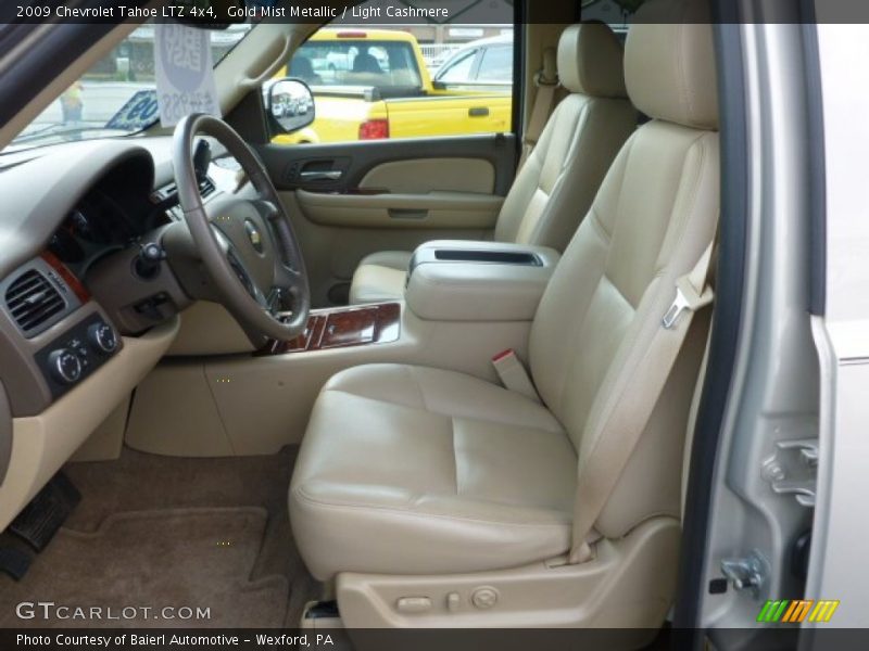 Gold Mist Metallic / Light Cashmere 2009 Chevrolet Tahoe LTZ 4x4